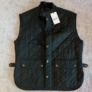 Barbour Men's Dark Green Quilted Vest
